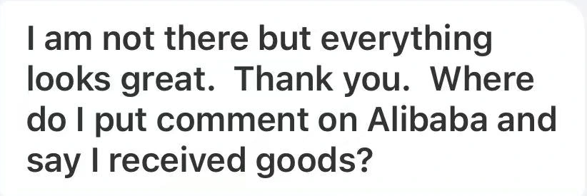 United States · Customer reply excerpt